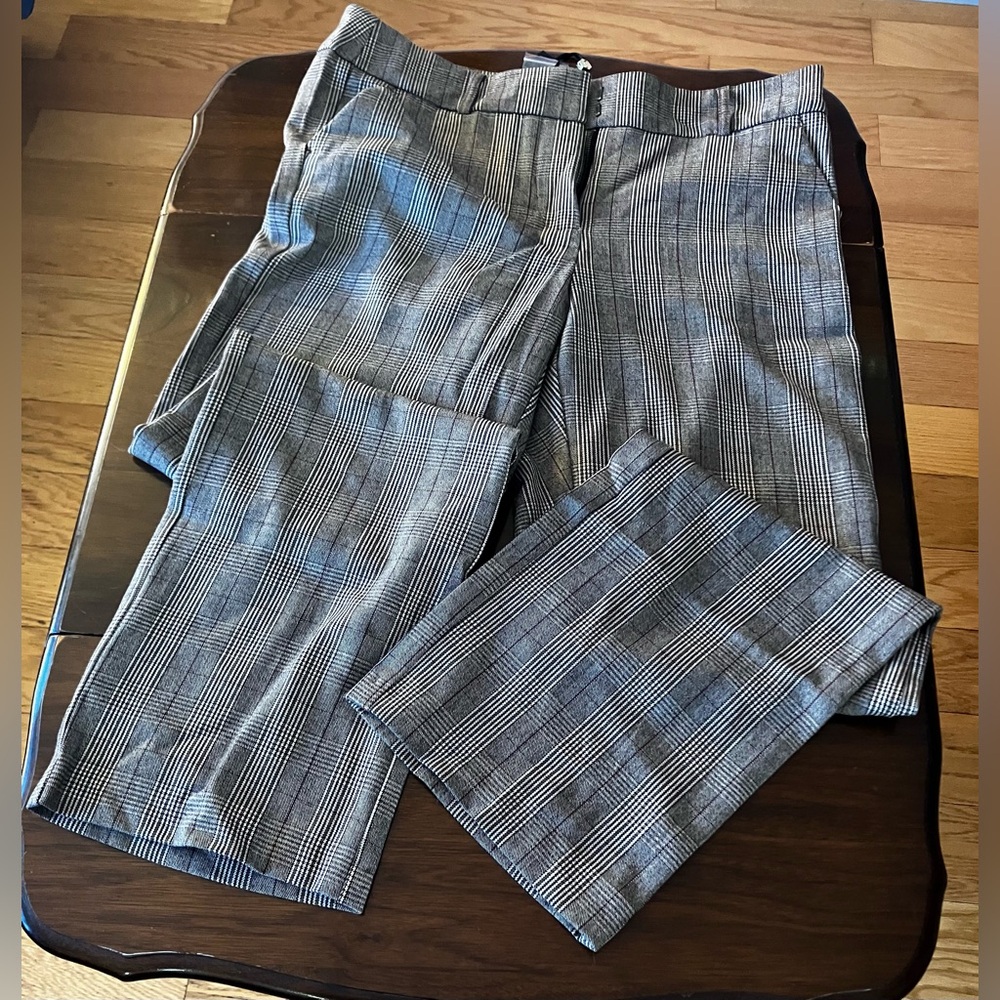 NWT Bootcut Pinstriped pants Size 12